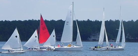 rounding the last buoy long
